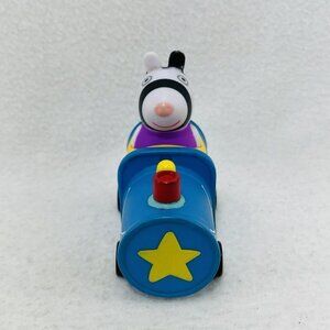 Abd Toy Peppa Pig Figure Zebra Buggy Zoe Vehicle Train Locomotive Driver 2003
